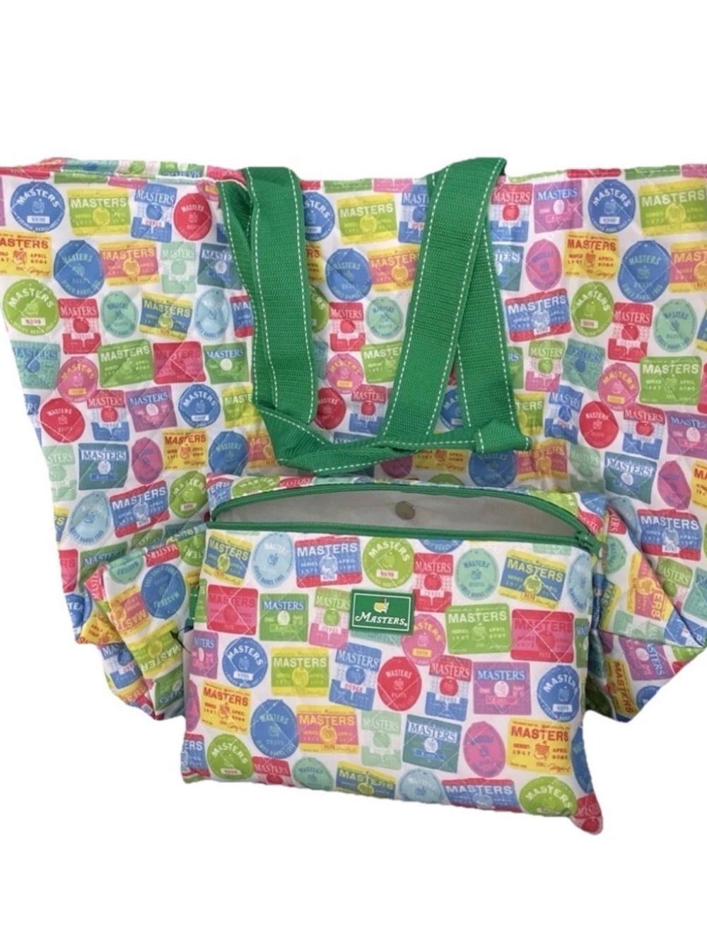 2026 Masters Tournament Scout Packable Handled Tote Bag NWT